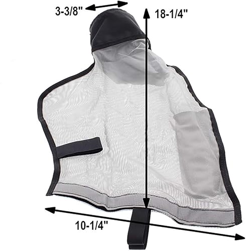 Miniatura 6 de ATIE Bolsa de escombros para limpiador de piscina con cierre de velcro Enclourse compatible con Pentair Racer 360228 y Racer LS 360330 Kit de bolsa