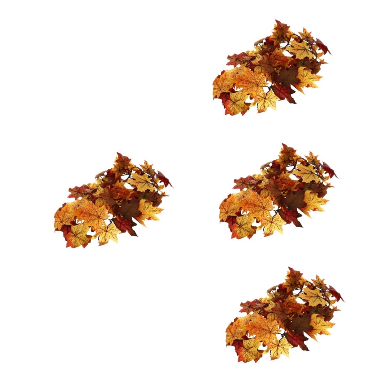 Couronne feuille d'érable suspendue PRETYZOOM vigne artificielle décorative d'automne durable