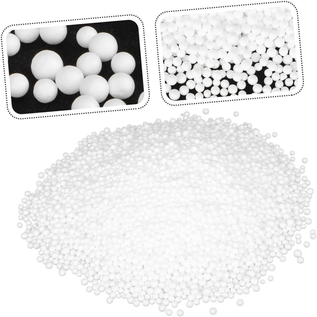 Vaguelly Pillow Filling Stuffing Bean Bag Filler Beads Foam Bean Bag Filling Couch Filler Soft Comfortable Versatile Usage