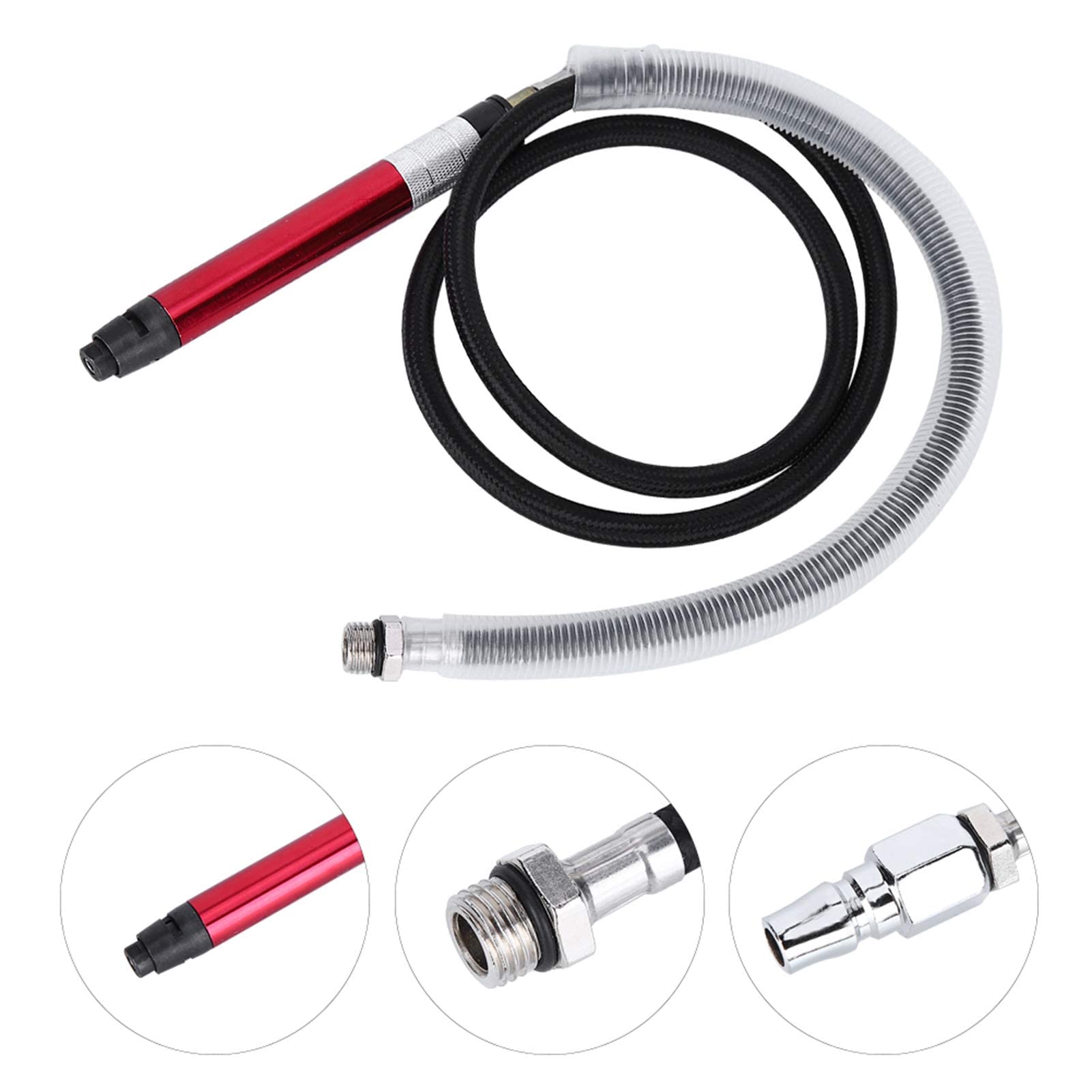 Air Pencil Grinder,Air die Grinder, Pneumatic Grinding Machine Set Small Portable Pencil Grinder 90i/min,65000RPM - Image 3