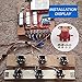 JDMSPEED New Red Solenoid Relay 12V Heavy Duty Replacement for Ford Starter Car Truck Replaces SW3, SNL135, B-6A-11450A, D2AF11450AA, 50-430, C6AF, C7AF, C3912, C9AF Hot Rod Starter Relay Solenoid