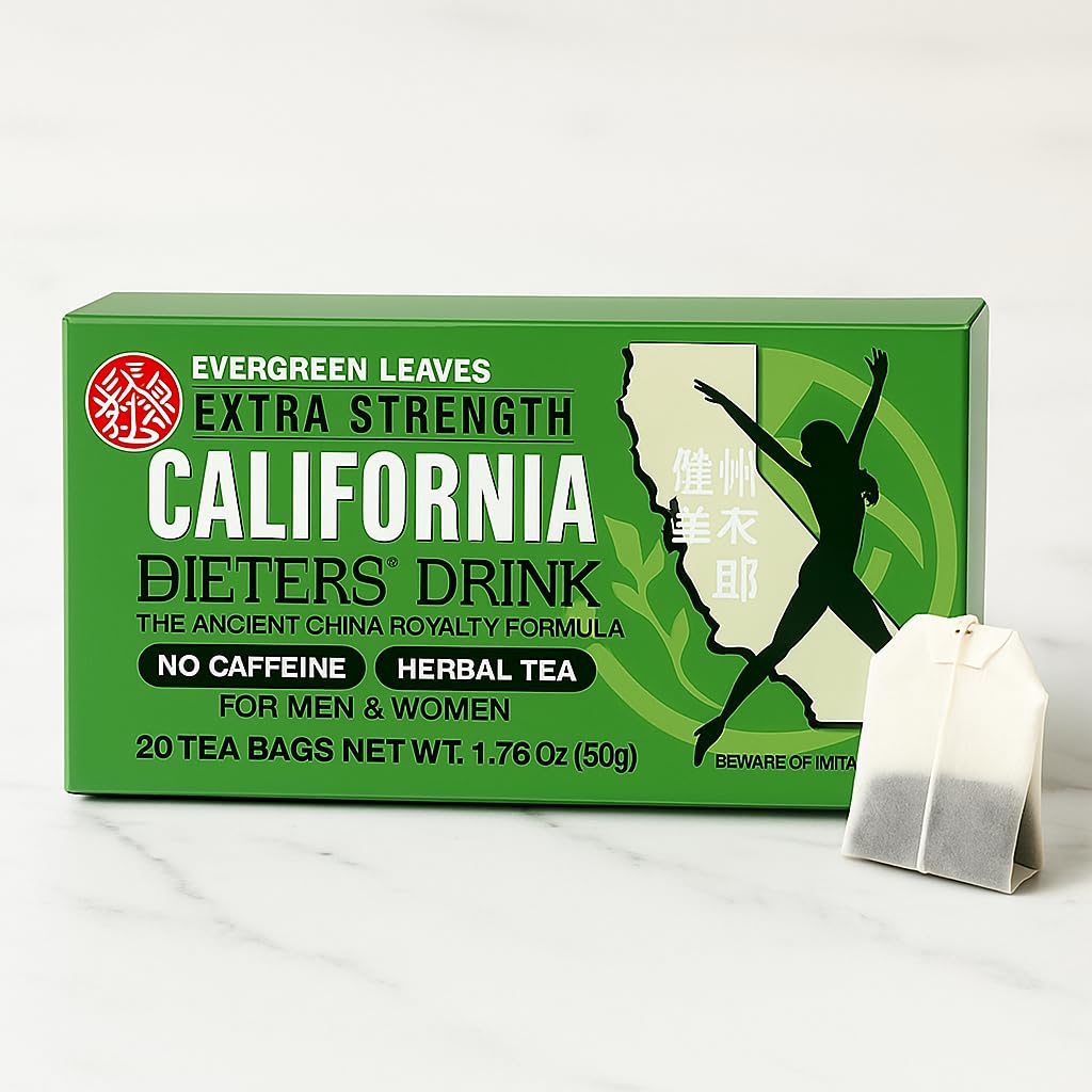 3 BOXES of CALIFORNIA DIETER DRINK EXTRA STRENTH TEA (1.76 OZ)
