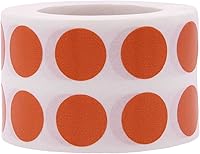 Vista 105 de Brown Natural Kraft 1/2" Inch Round Adhesive Labels 1,000 Color Coding Dot Stickers for Efficient Inventory Management, Crafting Projects, and