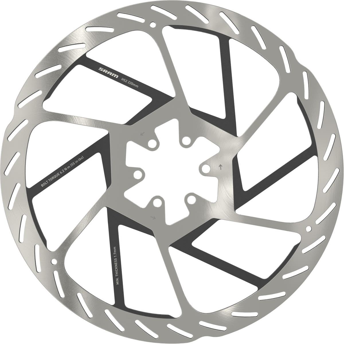 SRAM HS2 Six Bolt Rotor - 220mm