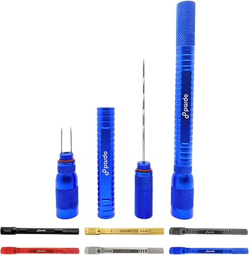 Miniatura 2 de Pardo Cigar Multiherramienta 4 en 1, punzón de cigarros de doble tamaño con potenciador de drenaje de cigarros y punta doble, cortador de puros