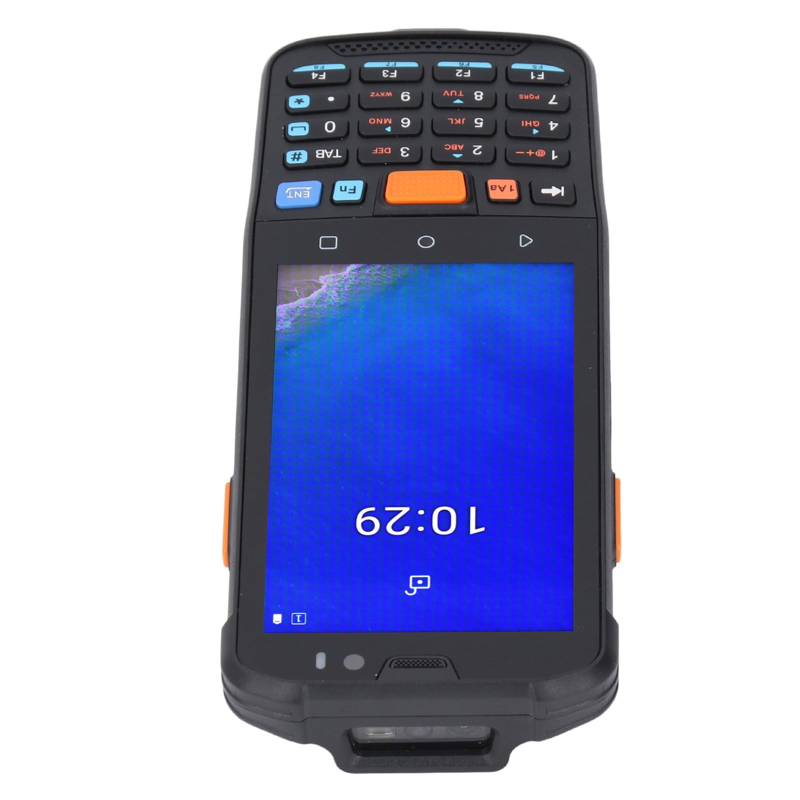 YWBL-WH Terminale Dati Portatile, Scanner di Codici a Barre da 4,0 Pollici con Fotocamera da 13 MP, 4G WLAN BT per Attrezzature e Attrezzature per Negozi Al Dettaglio
