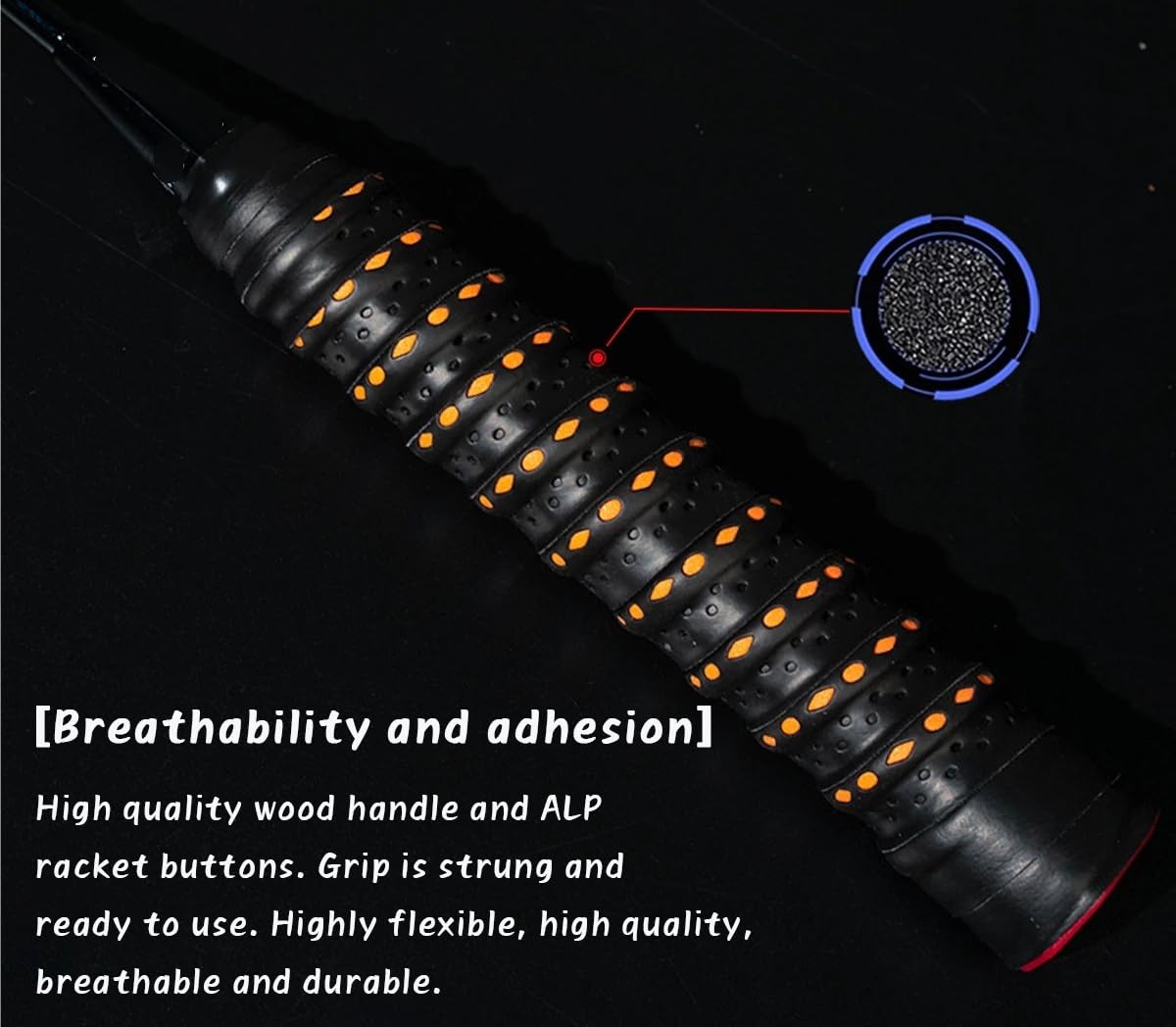 Badminton Set Racchetta da Badminton Orientale e Resistente, Peso Massimo 38 libbre, Racchetta Professionale in Fibra di Carbonio Titanio