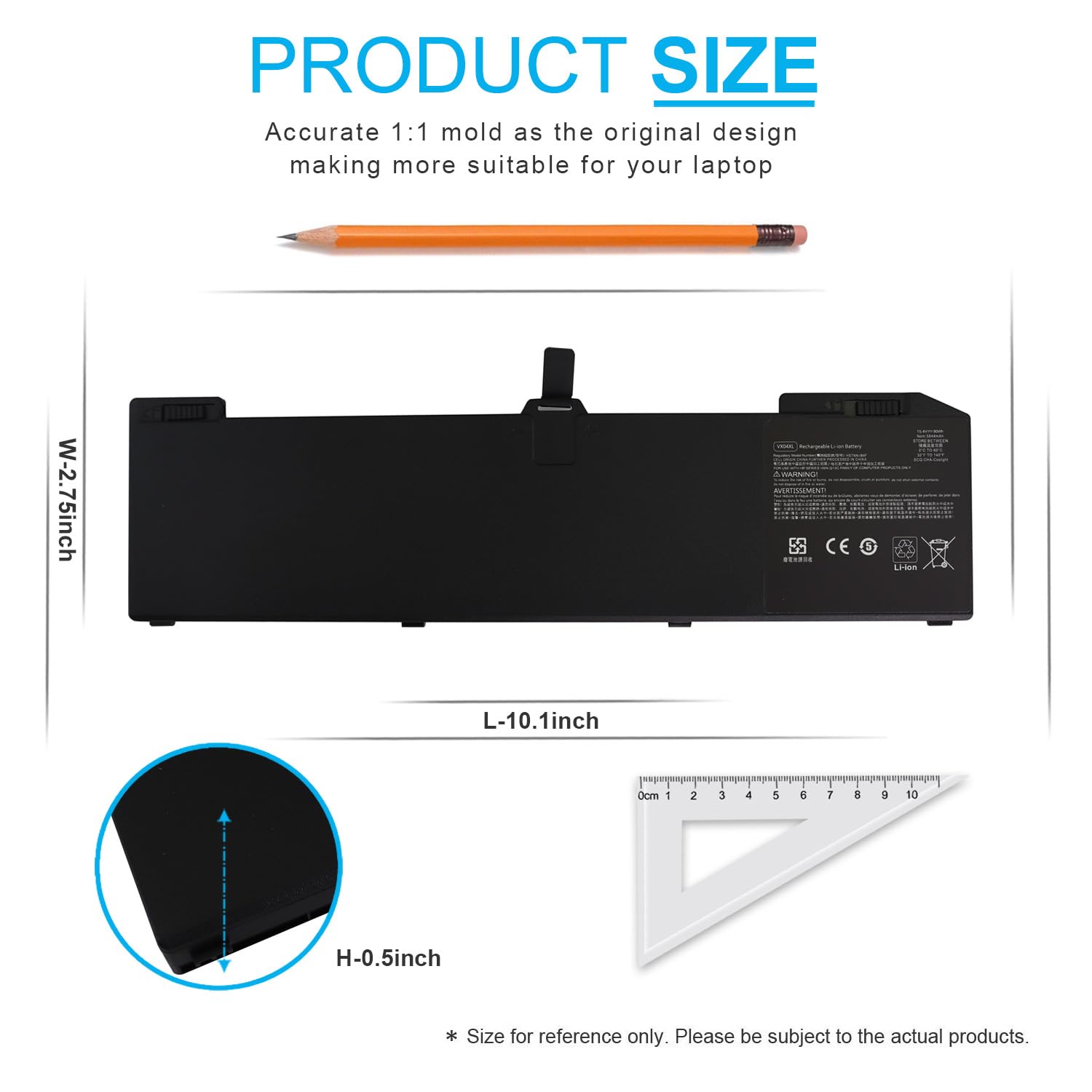 Amazon.com: Emanjor 90Wh VX04XL L05766-855 Laptop Battery