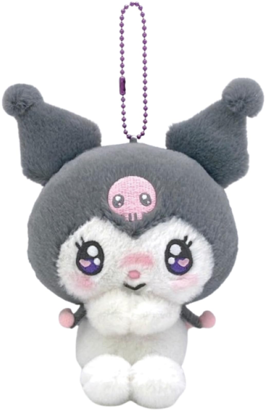 クロミ いろいろふぇいす しゅん キーチェーン ぬいぐるみ キーホルダー いろいろふぇいす クロミ しゅん マスコット | ナカジマ