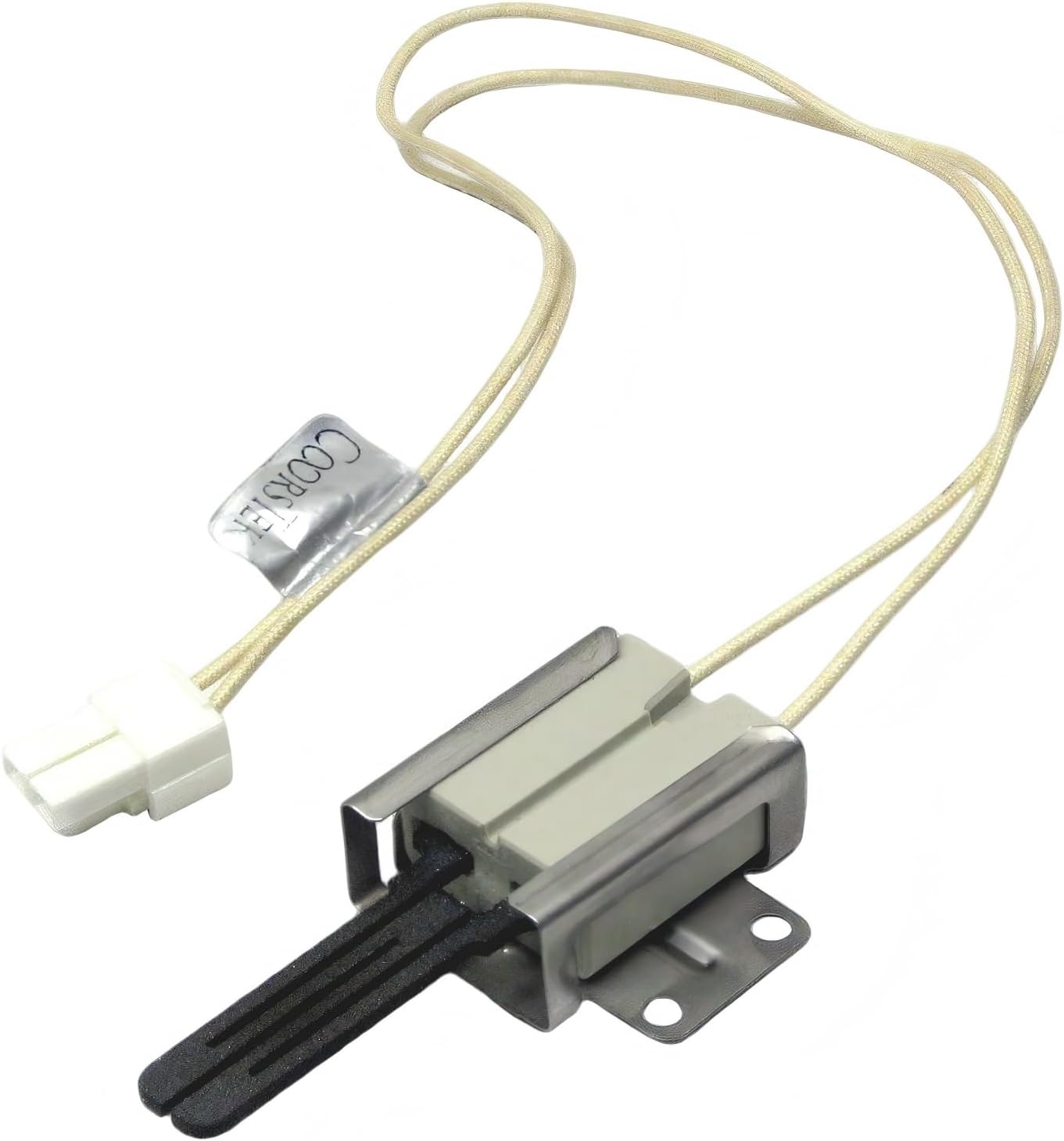 316489403 Gas Range Lower Bake Igniter Compatible for Electrolux Frigidaire Range Oven, Oven Ignitor Range Lower Bake Igniter Two Prong Molex Plug Attached, Part number 760-423, A04454501, AP4433236