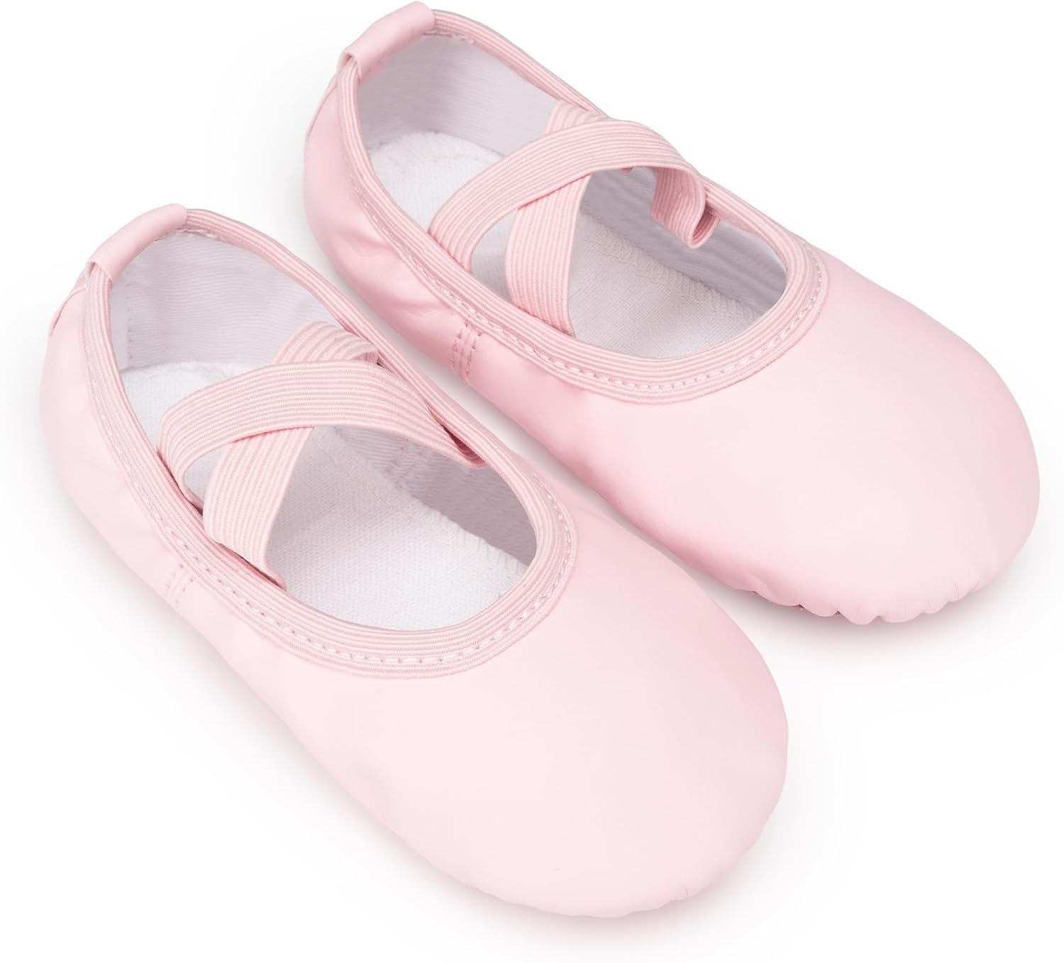 Stelle Ballet Shoes for Girls Boys Close-Fit PU Professional Dance Slippers for Toddler/Little Kid/Big Kid - Image 3