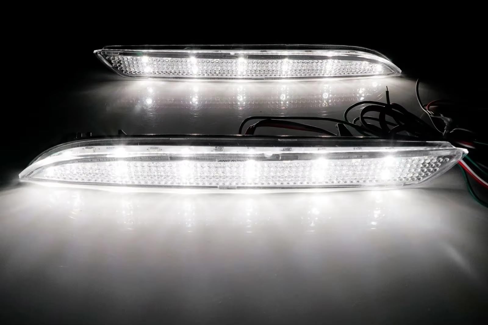 Compatibile Con CR-Z Per Insight 2010 2011 2012 2013 2014 Paraurti Posteriore Riflettore Freno Stop Luce Di Retromarcia Lente Trasparente HO1185103 HO1184103 Riflettori Paraurti