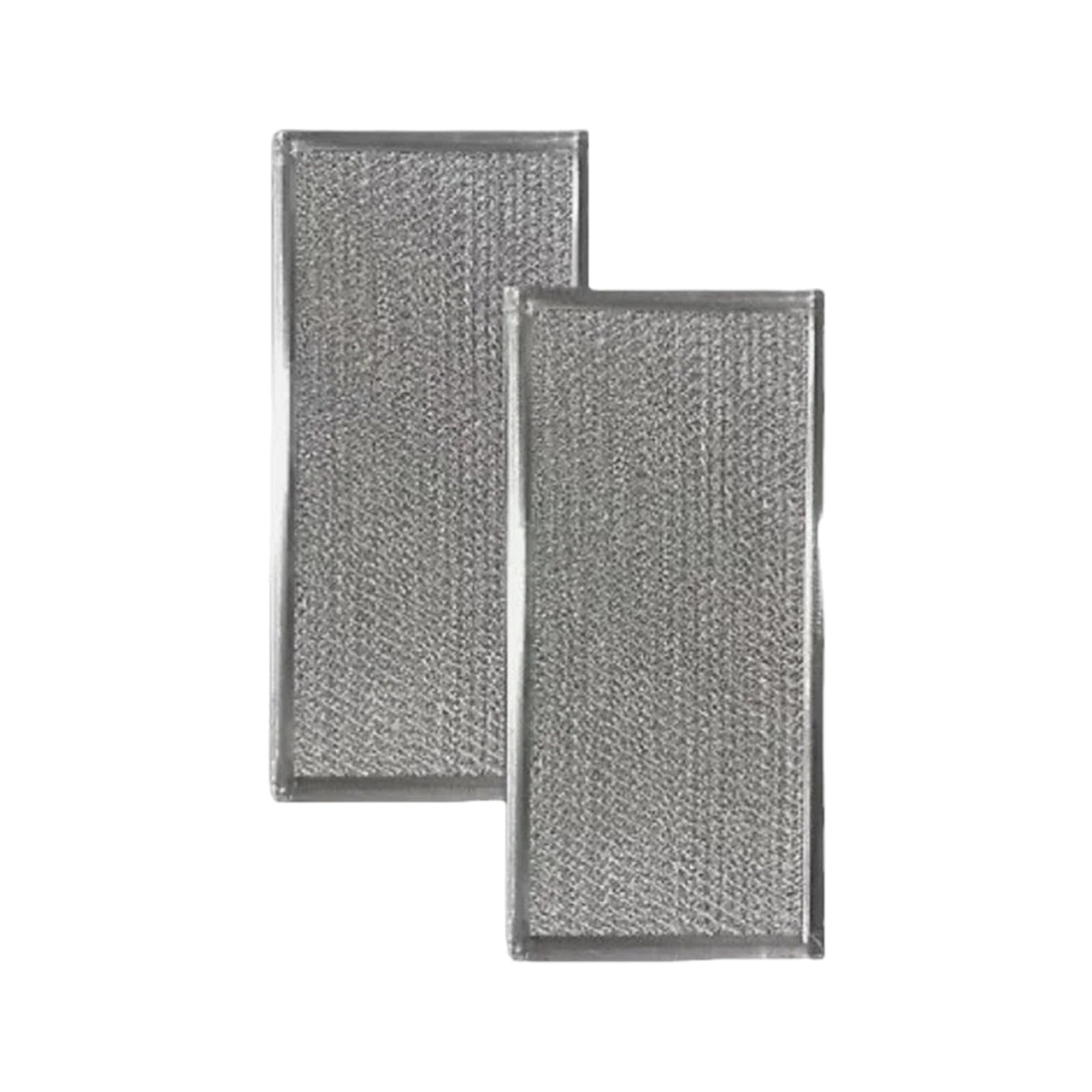 TFAOYS Of 2 Replacement Microwave Grease Matching Part Numbers W10575379 and W11190170 for Effective Oil and Fume Management Microwave Vent Filter