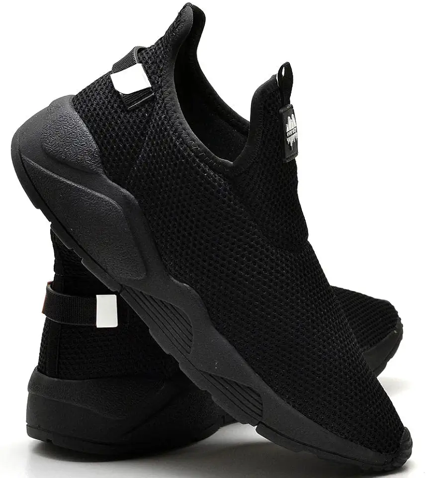 Tenis Esporte Masculino Com Textura Cadarço Conforto Dia a Dia