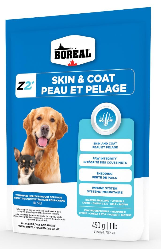 Boréal Palatable Zinc Supplement for Dogs 16 oz Re-Sealable Bag