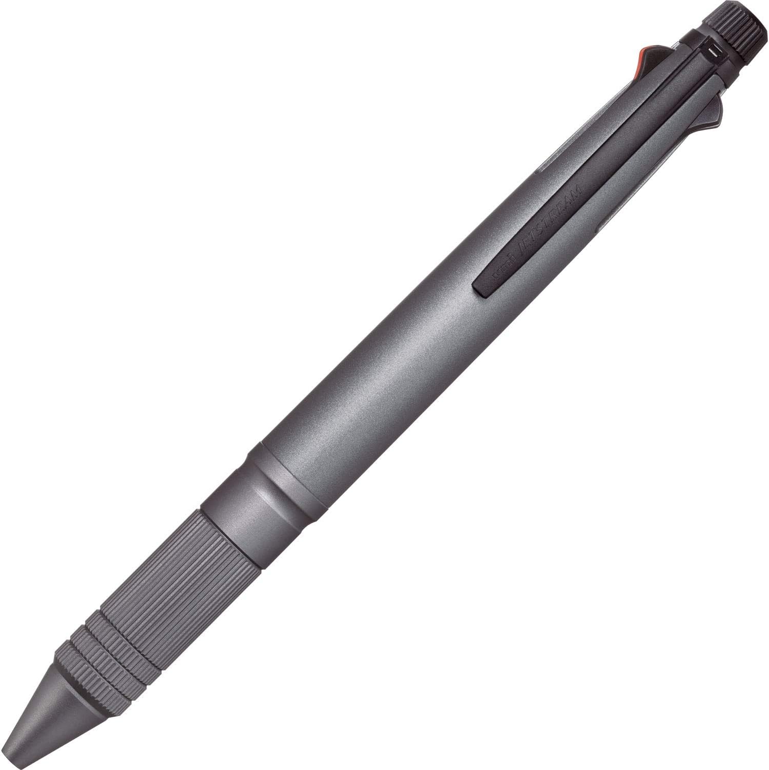 Uni Mitsubishi Pencil Msxe5200A5.81 Multi-Function Pen Jet Stream 4 & 1 Metal Edition 0.5 (Silver (Gunmetallic))