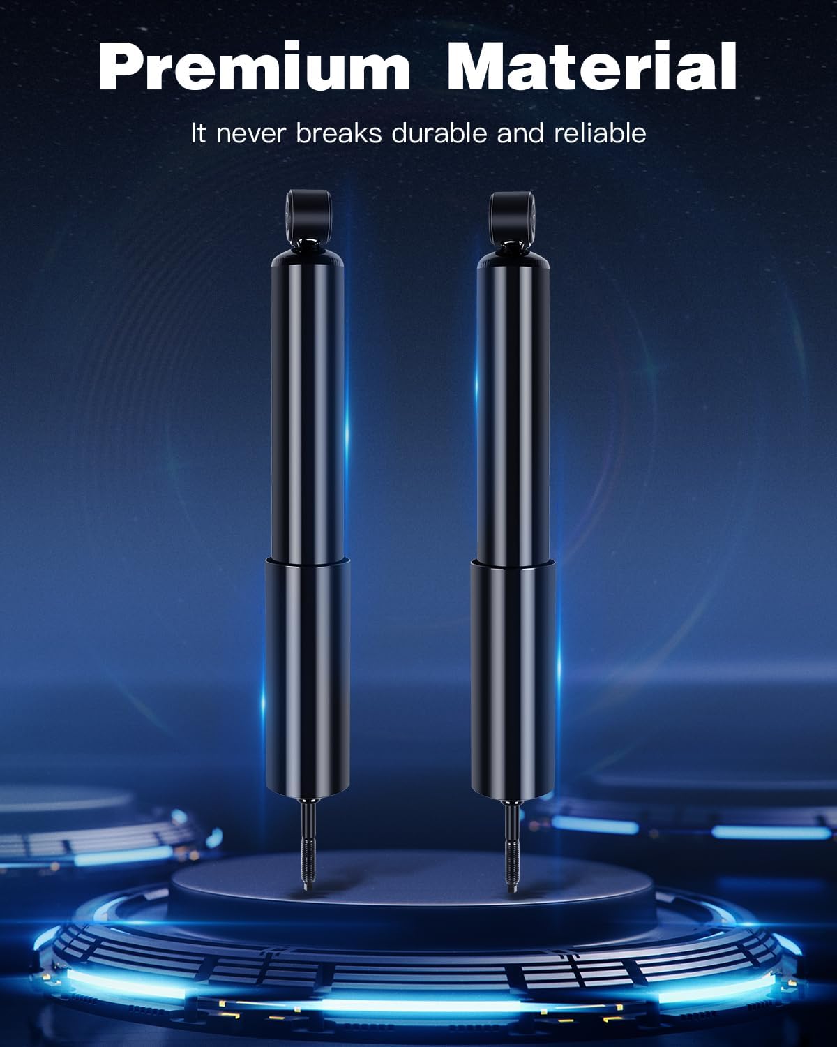 Front Shocks Absorbers,ECCPP Gas Shocks for Chevy fits 2004-2012 for Chevy Colorado,2004-2012 for GMC Canyon,2006 for Isuzu i-350,2007-2008 for Isuzu i-370 Pair Shocks with 344465