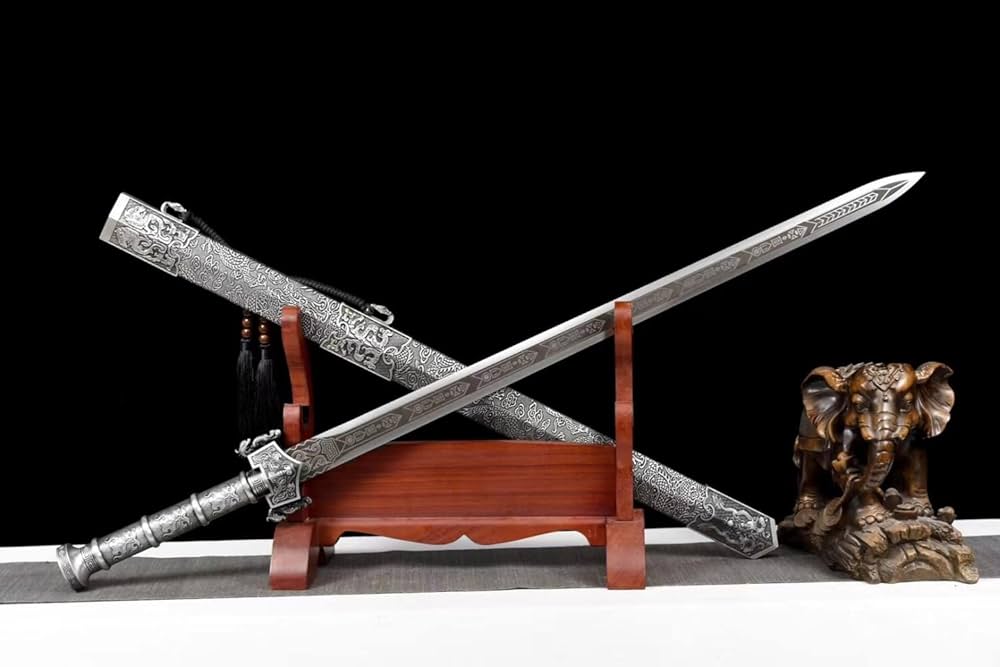 刀弊 中国 周末 Samurai Sword LoongSWORD Hand Forged High Carbon Steel Tang