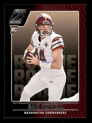 Football Trading Card NFL 2022 Panini Zenith Retail #105 Sam Howell Excellent EX+ RC Rookie Commanders