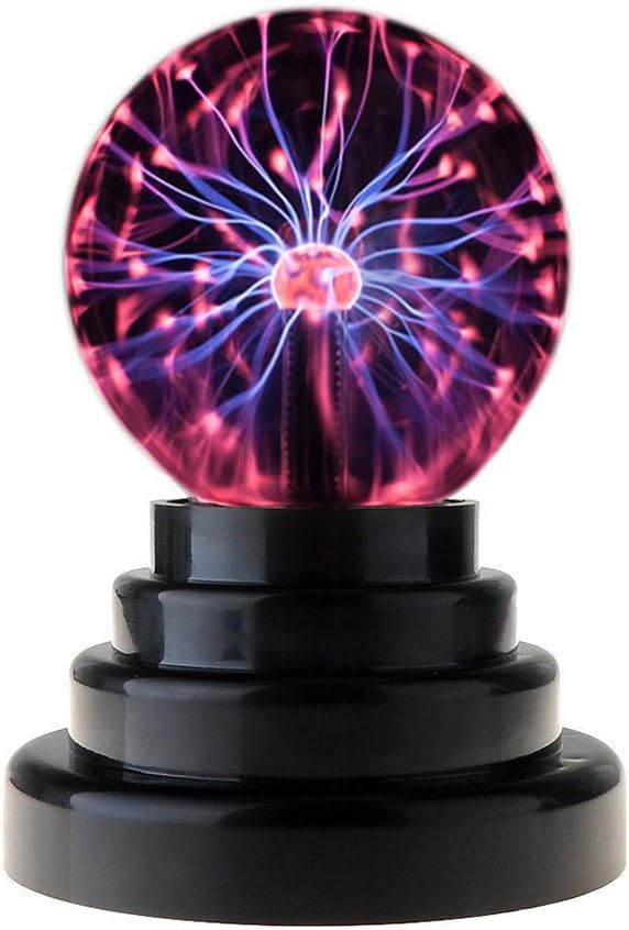 Unido Box Plasma Ball 3" Inch (Battery-Operated)