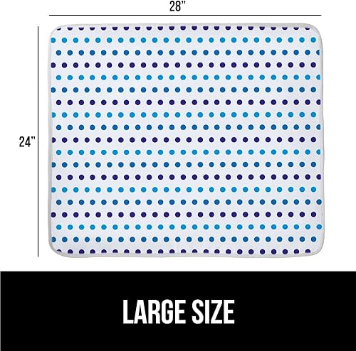 Vista 135 de Gorilla Grip - Funda reflectante de silicona para tabla de planchar