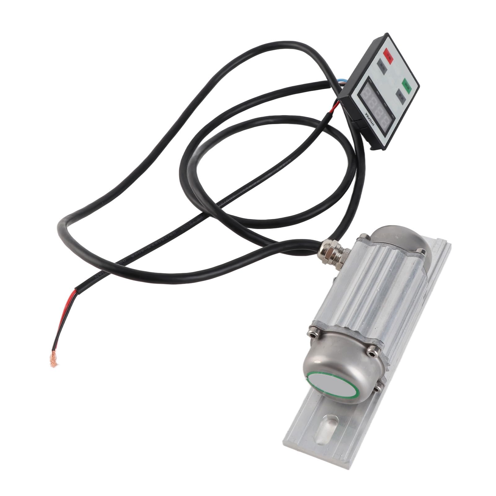 Motore Vibratore per Calcestruzzo, Motore Vibrante Senza Spazzole DC 12V in Lega di Alluminio 7500 Giri/min Display Digitale Regolabile IP65 per Costruzione Schermo Alimentatore Tavolo (10W)