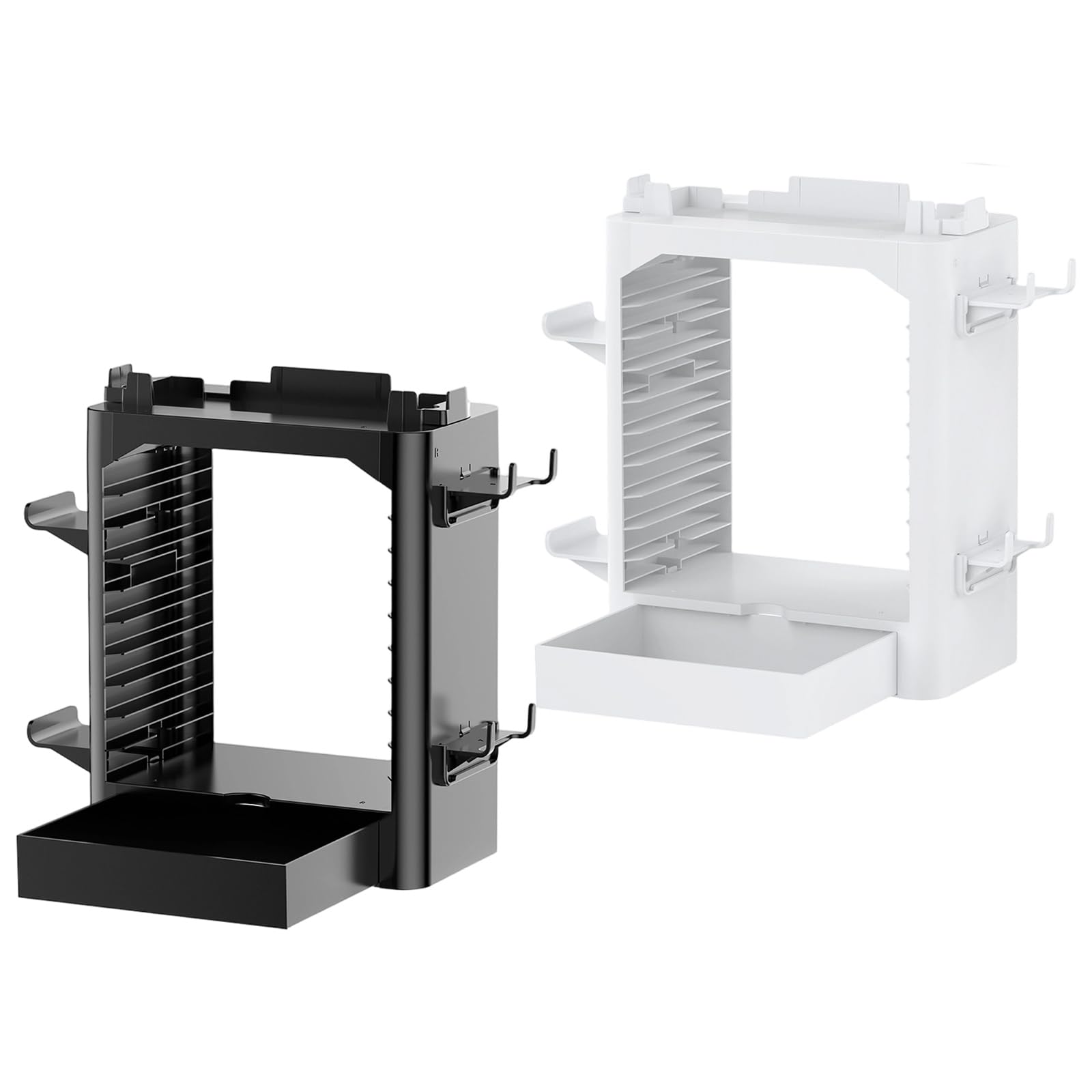 Organizzatori Stazione per NS / NS2 Controller di Gioco Console Dischi Torre di Archiviazione Accessorio di Gioco Organizzazione Dock Holder Station per Console Controller Game Disk Storage Tower Dock