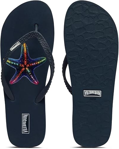 Vilebrequin, Chanclas con Estampado Disco Stars para Mujer