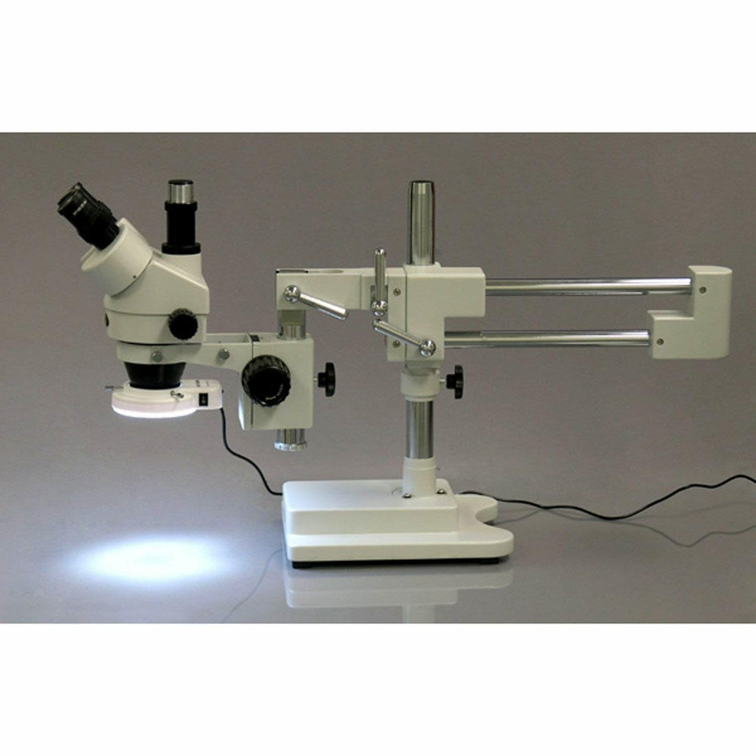 Amscope Anillo De Luz Led Ultravioleta Blanca De Doble Cana. Blanco 110v | Cuotas sin interés