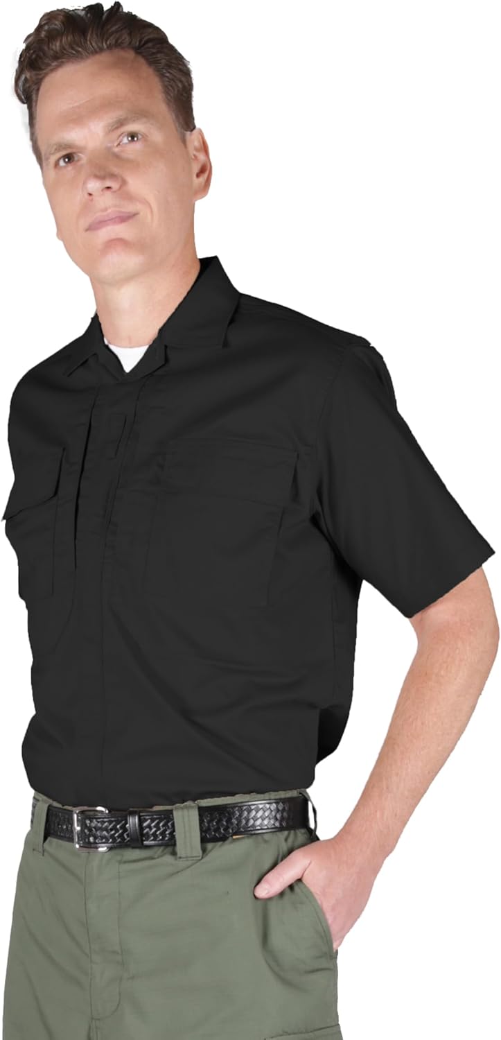 RYNO GEAR Tactical Poly Cotton RIP-Stop BDU Short Sleeve Shirt - Image 7