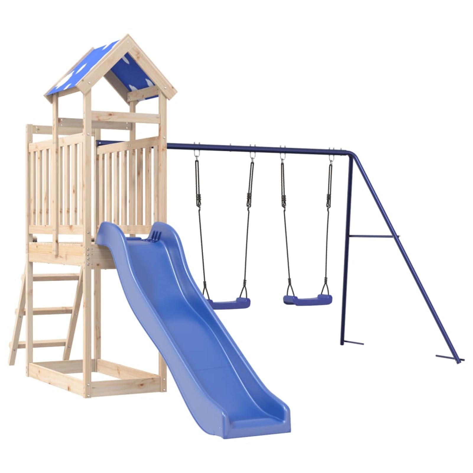 Set da Gioco da Esterno in Legno Massello di Pino,Set da Gioco da Giardino,Giochi Esterno da Giardino,Giochi Giardino,Parco Giochi Esterno-3279079