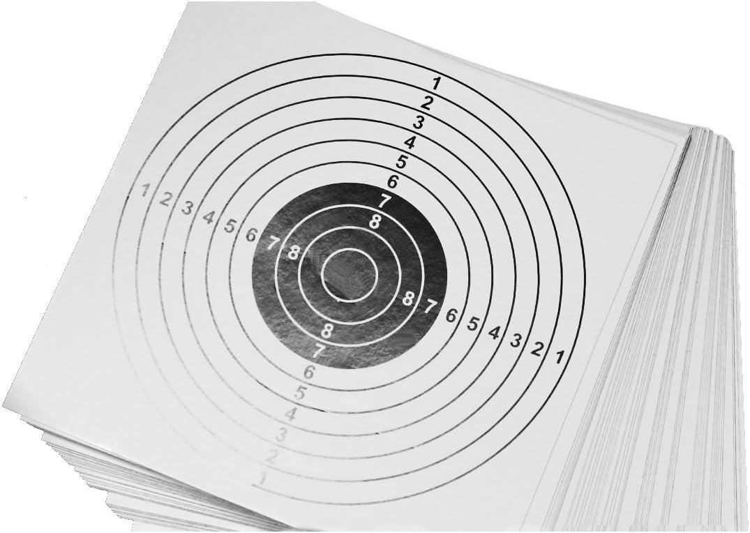 HTUK® Airsoft Target Holder Full Metal Construction 100 Paper Targets