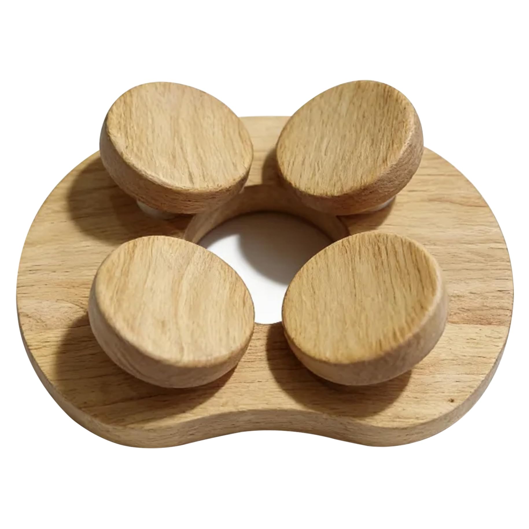 Almohada de sauna, reposacabezas de madera para sauna con diseño giratorio para soporte de cuello, almohada ergonómica cervical para spa en casa y reposacabezas para uso en habitaciones