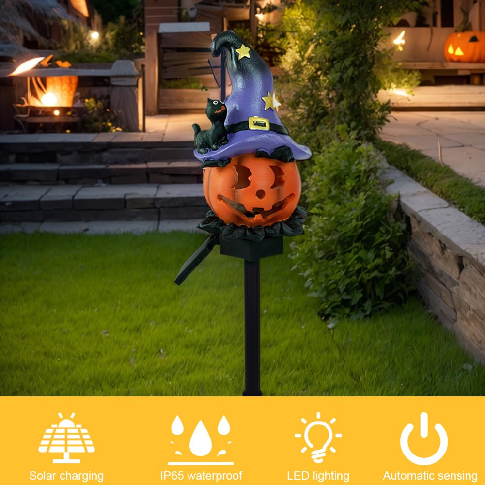 Amazon.co.jp : GETBSTOOP ハロウィンデコレーション 屋外ソーラーパス