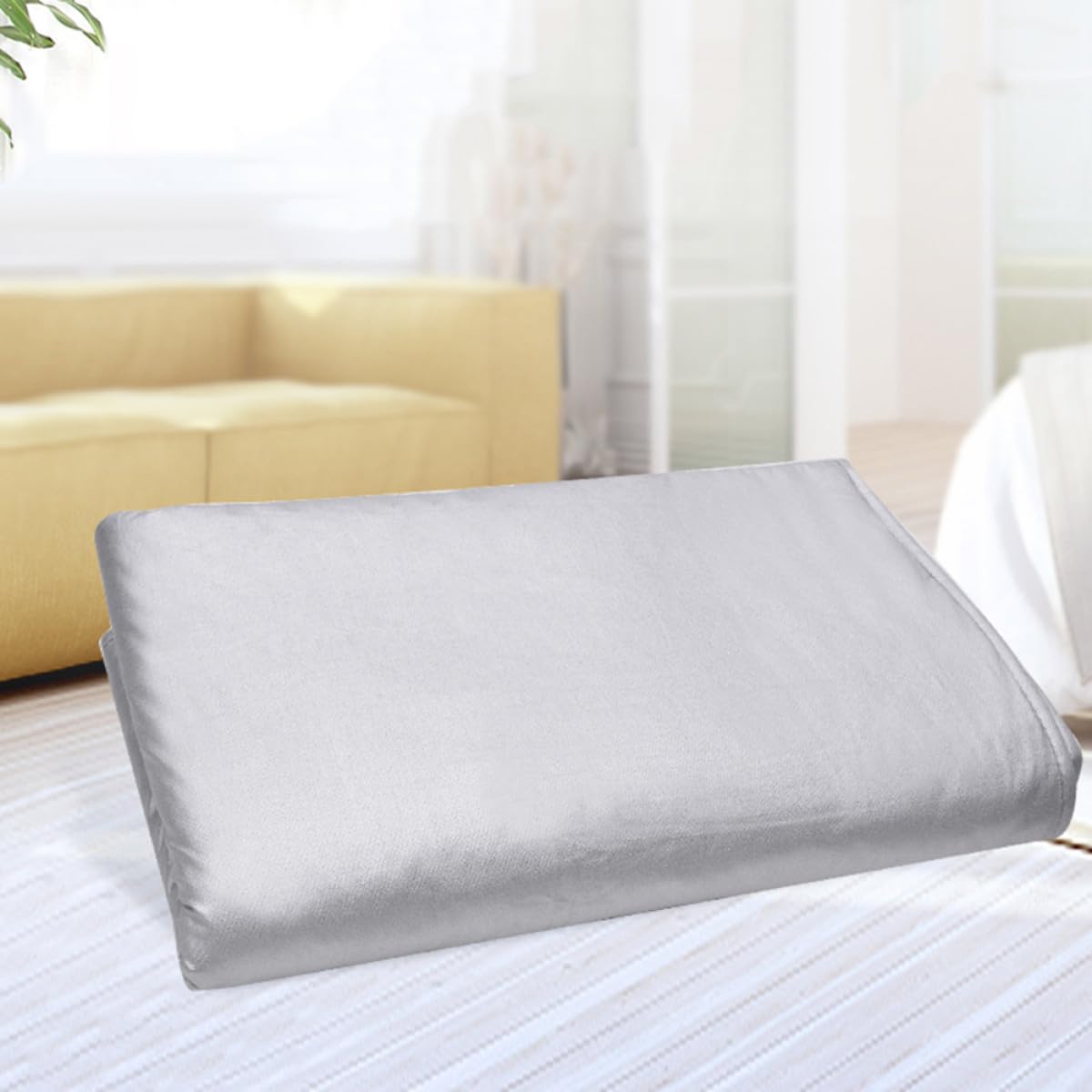 Tappetino da Stiro Pieghevole per Casa, Isolamento Termico e Antiscivolo, in Cotone, 70X80 CM, per Camicie
