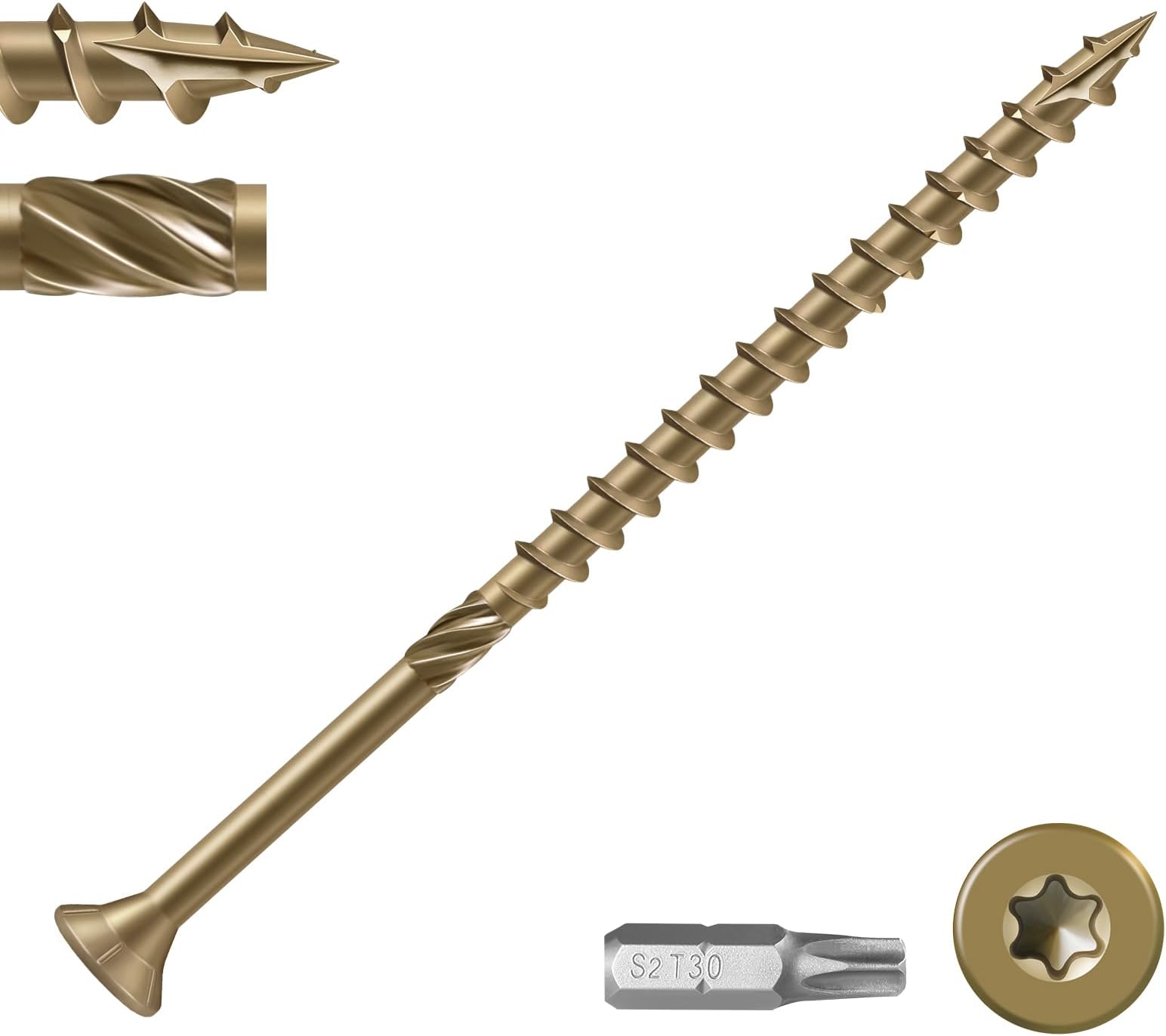 Le Groupe Hillman 42182 Pro Crafter 10 Par 2–1/5,1 Cm Vis à