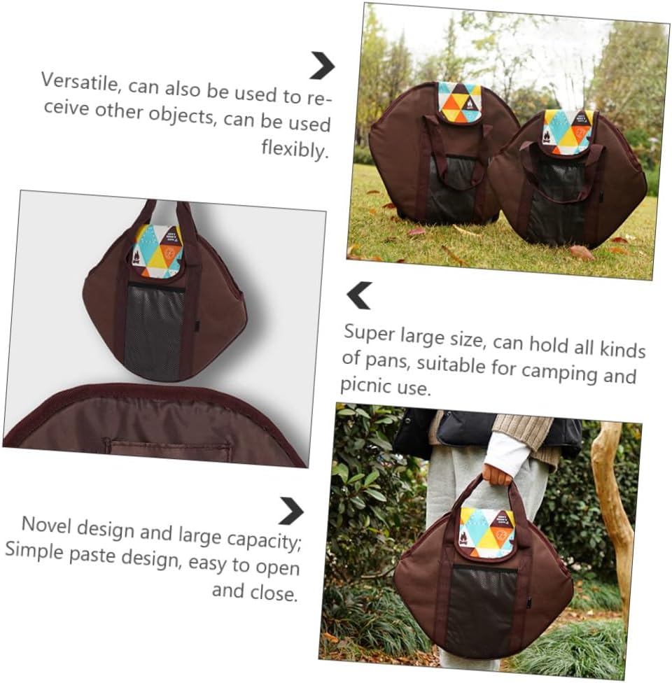 1pc Portable Camping Storage Bag Versatile Organizer for Outdoor Cooking Gear Pouch for Hiking Picnics and Bbqs image 3