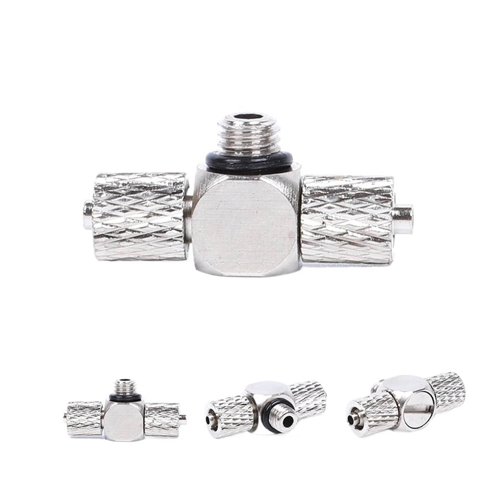 Rosca macho M4 neumática para evitar fugas en tubo de aire de 3mm mini