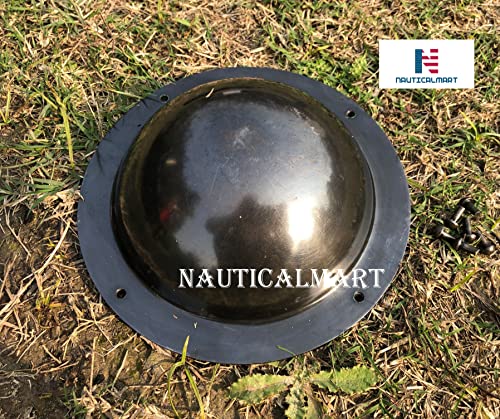 Nauticalmart Shield Boss Blackened Finish #TOP6