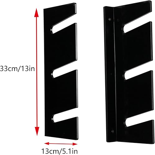 Miniatura 7 de Estante de exhibición para colgar en la pared, 3 capas de monopatín, soporte para colgar en la pared, soporte de carga para patineta, diseño