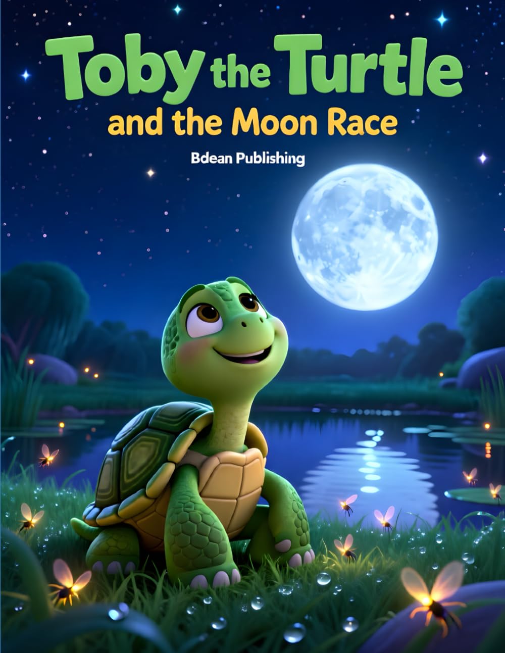 Toby the Turtle and the Moon Race: A Calming Bedtime Story About Patience