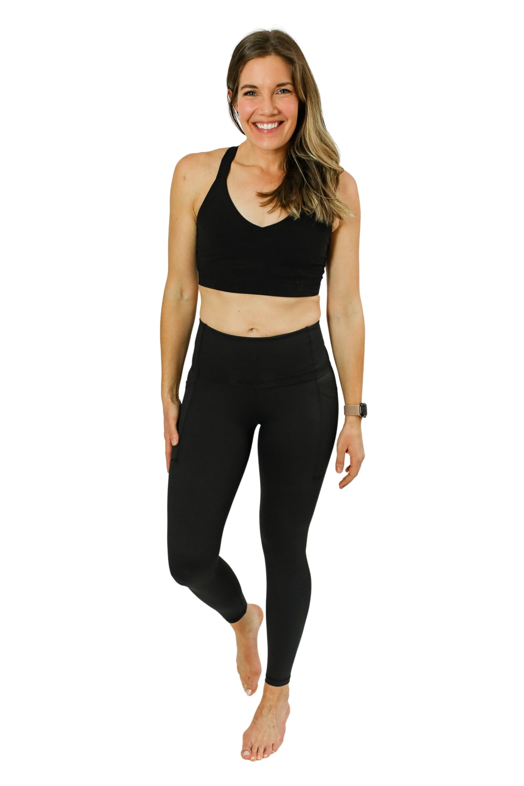Movemama Women’s Active Maternity to Postpartum Leggings with Pockets