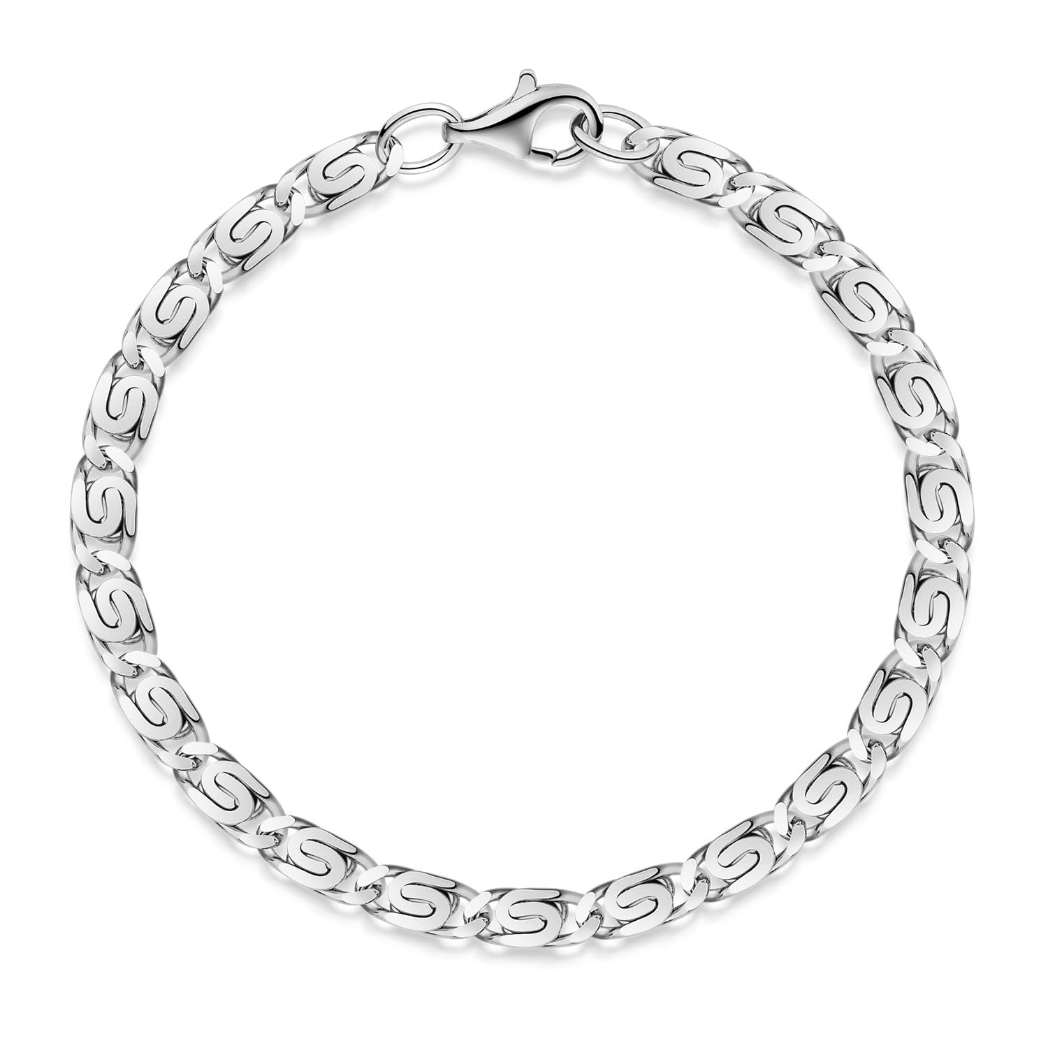 MATERIA by Matthias Wagner Hombre Unisex plata de ley 925 plata