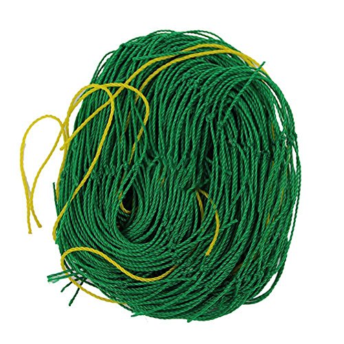 LNIMIKIY Garden Net 1.8x1.8m Plants Climbing sy Apply Mesh Nylon Home Flowers Bitter Melon Practical Cucumber Vine(1.8 1.8)