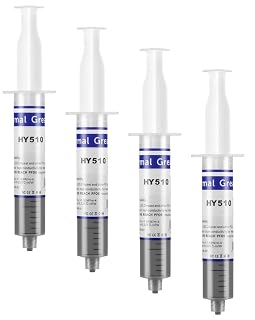 FEDUS Silicone Heatsink Compounds Thermal Grease Paste ISOL 6 Heat Sink Compound for CPU and Chipsets Graphics Card LED IC Pack of 4