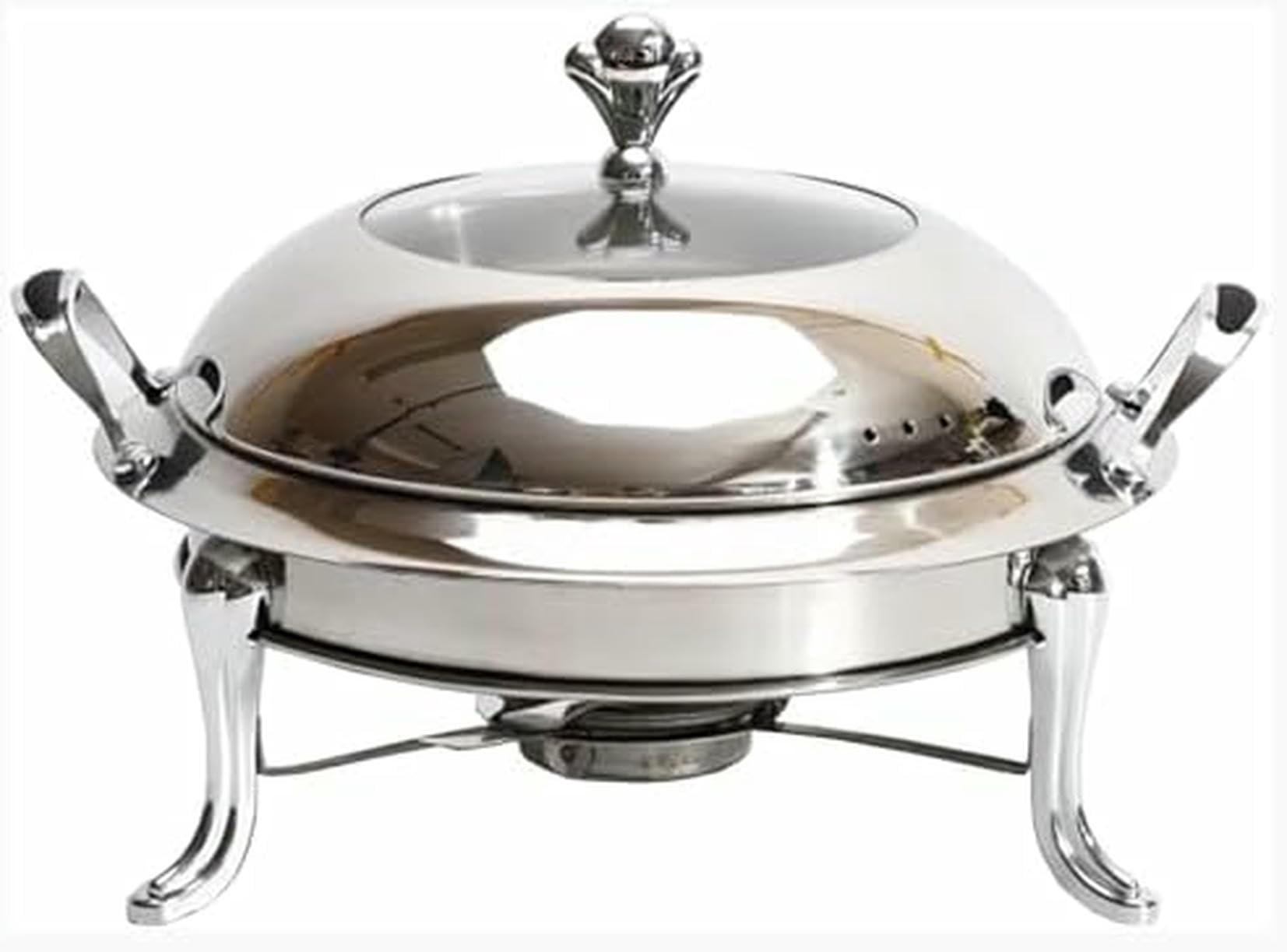 Chafer buffet anti-refroidissement en acier inoxydable pour repas chauds