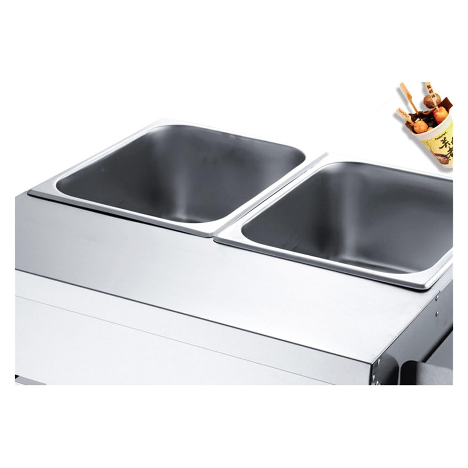 Freidora De Gas Doble Dos Tanques Cocina Vapor Ahorro Energía Máquina Papas Fritas Cocina Fácilmente Una Gran Variedad Alimentos