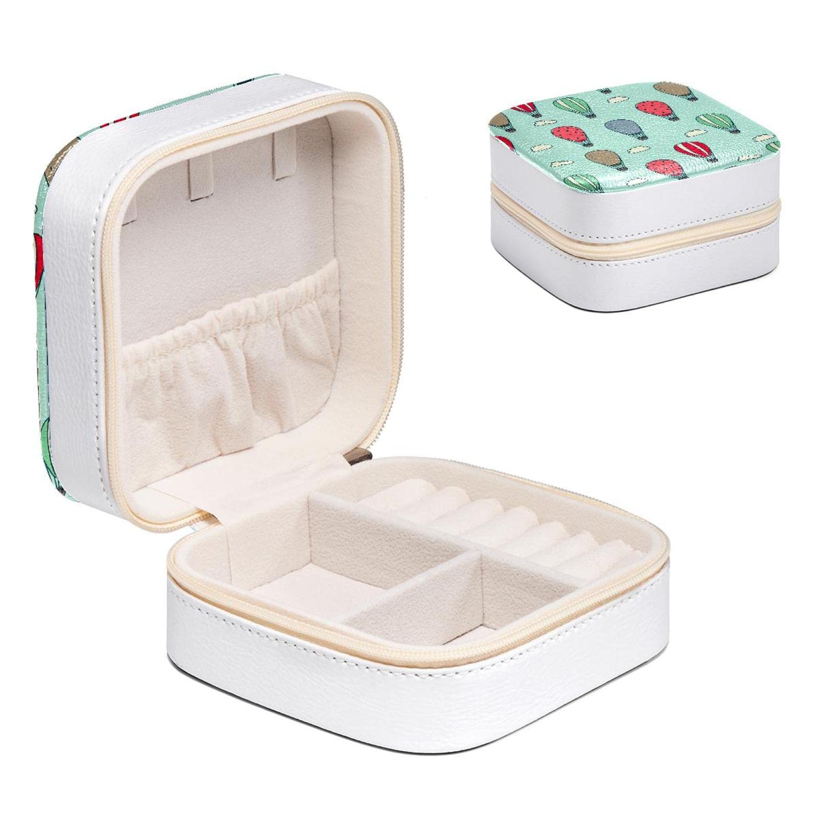Boîte à bijoux de voyage compacte fille pour transporter vos colliers