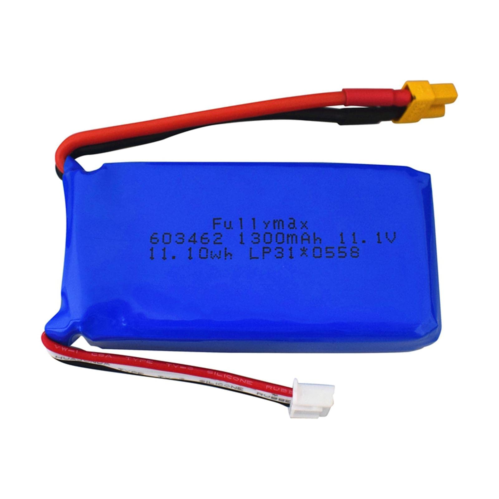 XK X450 RC Glider Części zamienne 11,1 V 1300 mAh polimerowa bateria litowa do rozszerzonego latającego pilota samolotu hobbystów