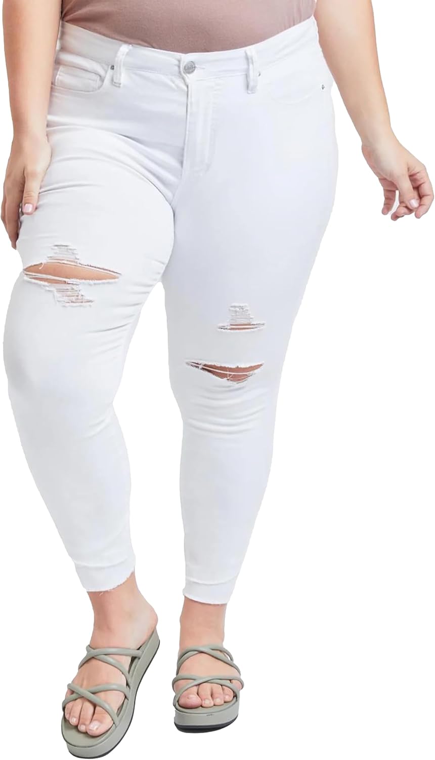 Royalty for Me Women's Royalty for Me Women's Plus Size Sustainable High Rise Skinny Ankle Jeans